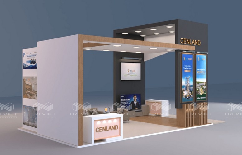Thiết kế booth triển lãm công trình