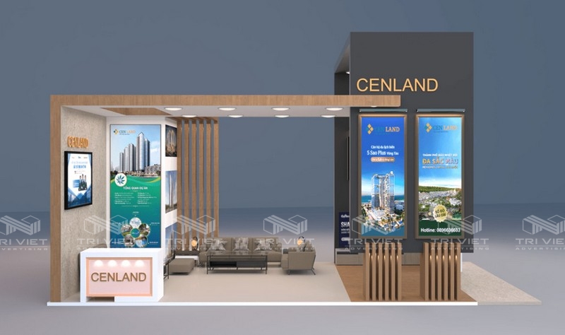 Thiết kế booth xây dựng