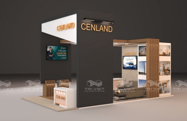 Trang trí gian hàng xây dựng