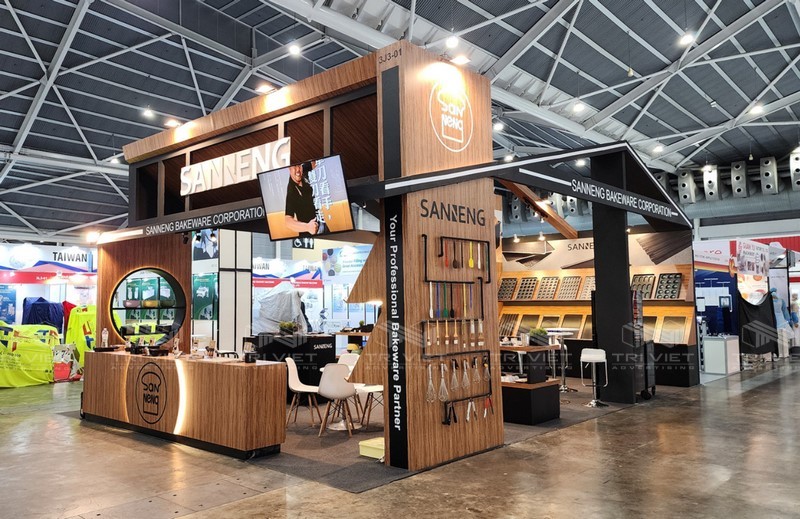 booth bán hàng tết aeon