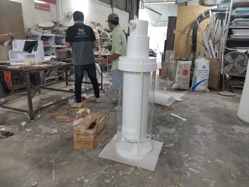 booth trưng bày sản phẩm giá rẻ giảm giá