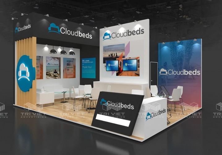 thi công booth quảng cáo tại tphcm