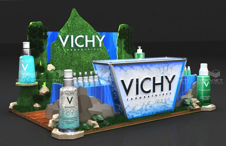 thi công booth quảng cáo quận 4