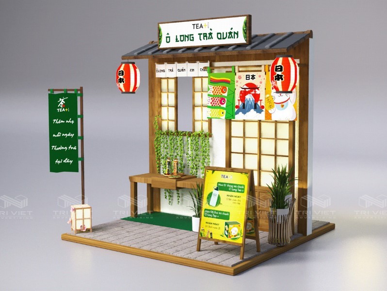 công ty làm booth quảng cáo