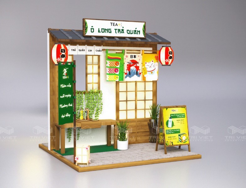 địa chỉ làm booth quảng cáo