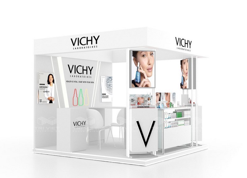 booth trưng bày sản phẩm mẫu mới