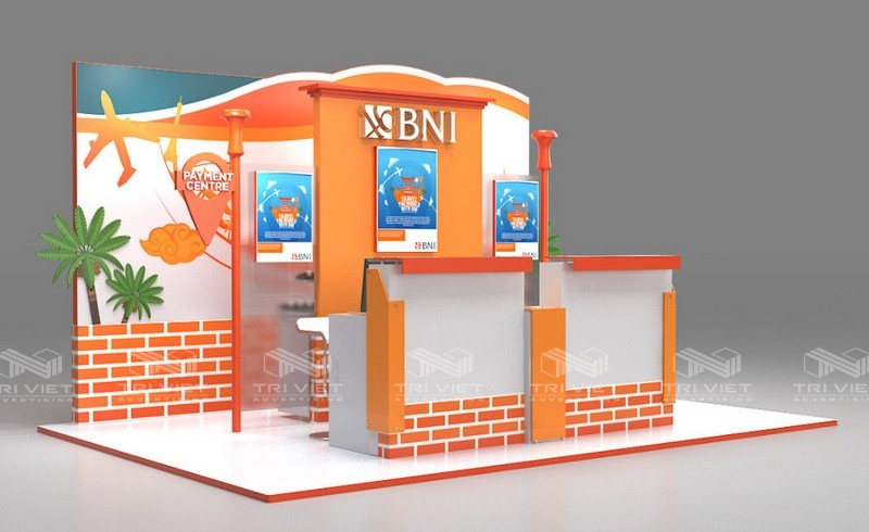 booth trưng bày sản phẩm chuyên nghiệp