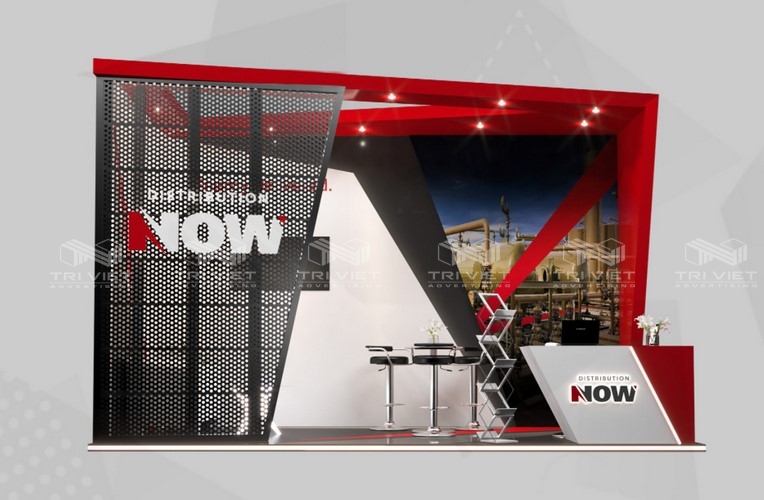 làm booth quảng cáo sản phẩm