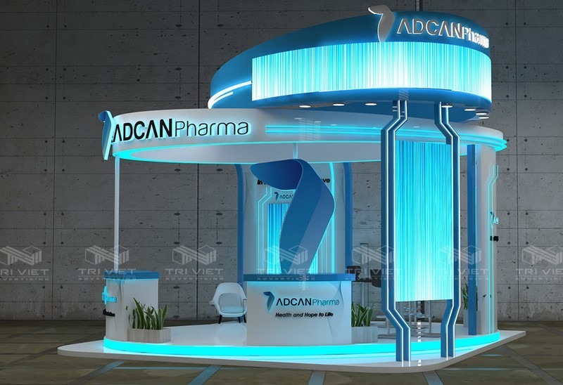 thi công booth quảng cáo sài gòn