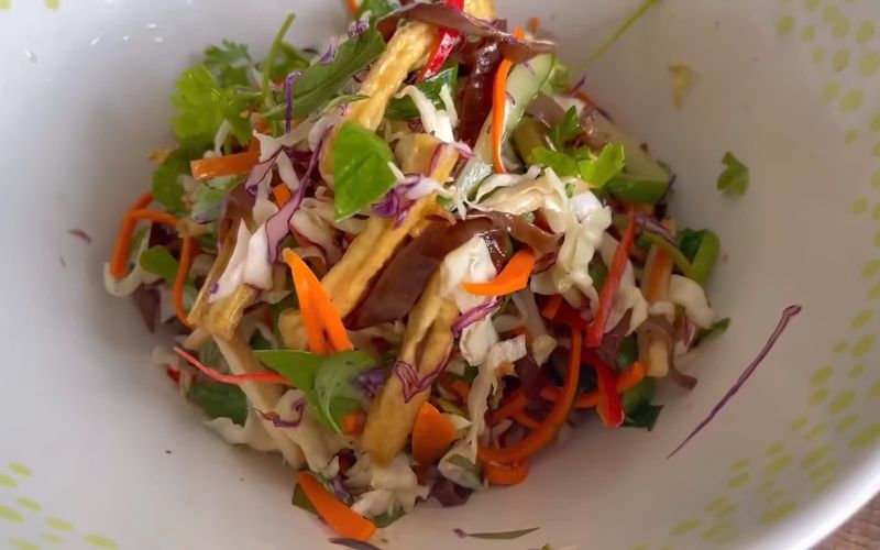 món chay đãi tiệc