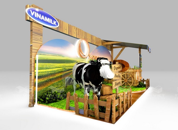 thiết kế booth bán hàng tại quận 6