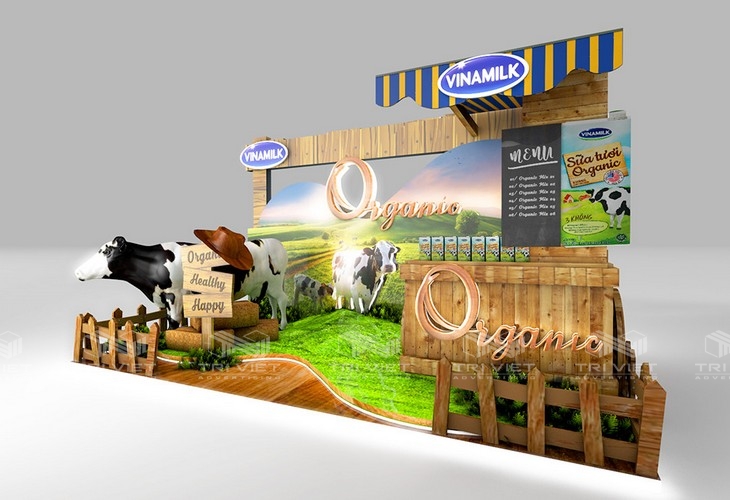 thiết kế booth bán hàng tại quận 5