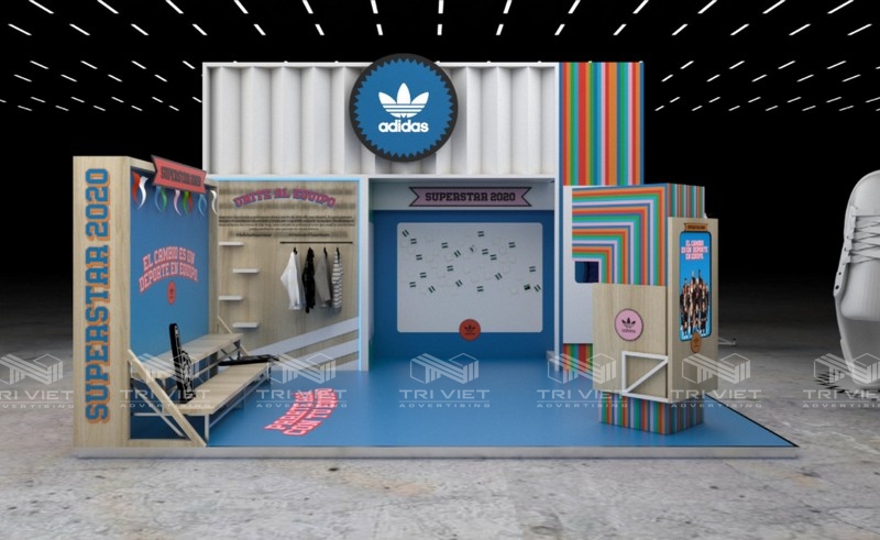 thi công booth quảng cáo hà nội