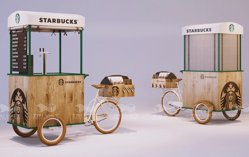 booth trưng bày sản phẩm giá rẻ