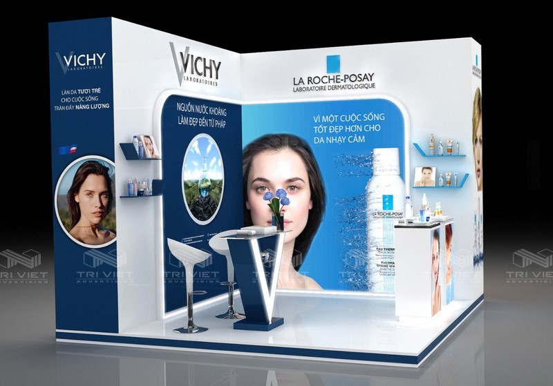 booth trưng bày sản phẩm uy tín