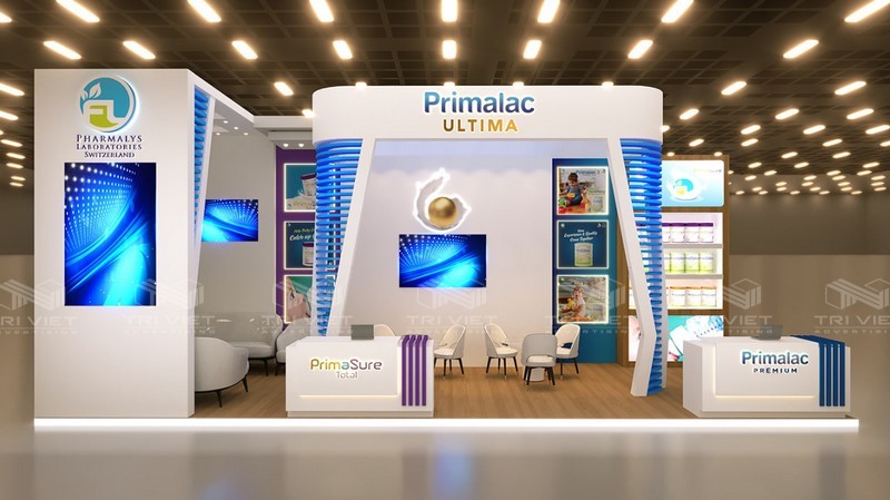 dịch vụ thiết kế booth quảng cáo