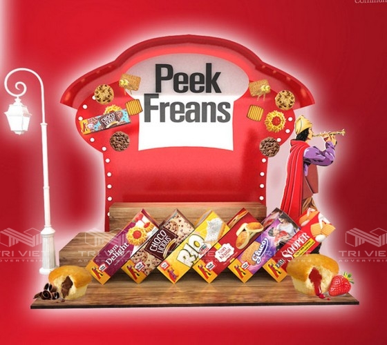 thiết kế booth bán hàng quảng cáo