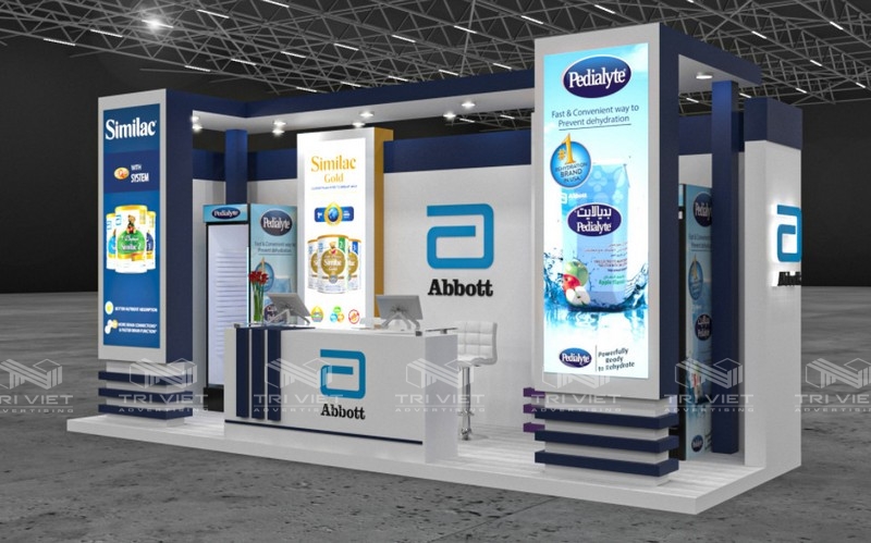 booth trưng bày sản phẩm giá rẻ sài gòn