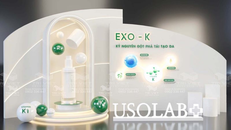 đặt booth quảng cáo