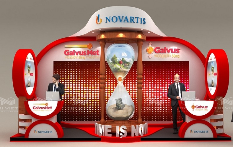 làm booth quảng cáo doanh nghiệp