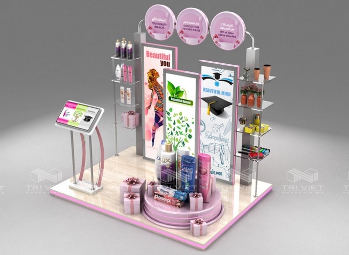 làm booth quảng cáo uy tín