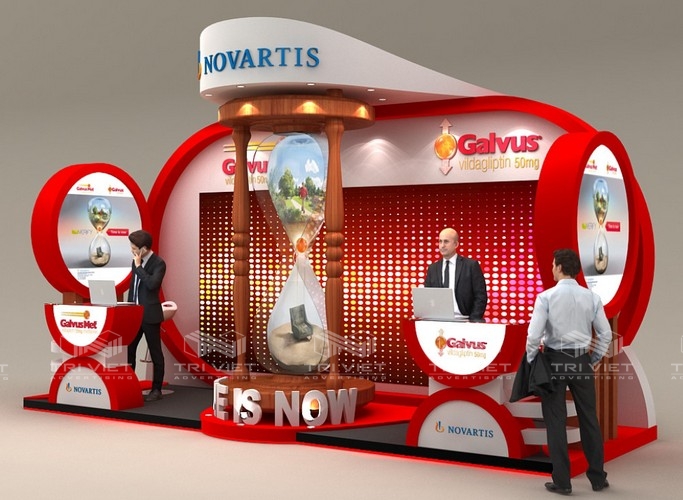 thi công booth quảng cáo tphcm