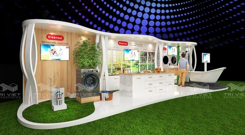 thi công booth quảng cáo hà nội