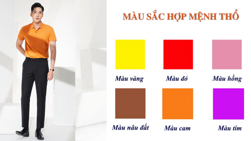 màu phong thuỷ mệnh thổ