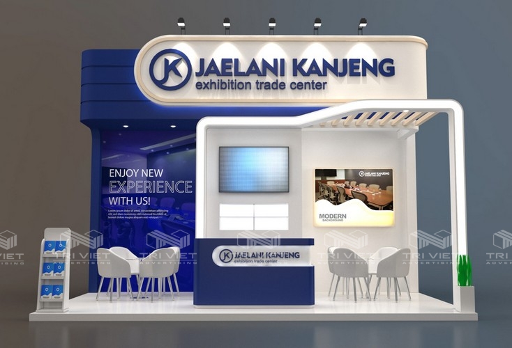 lắp đặt booth quảng cáo gần đây