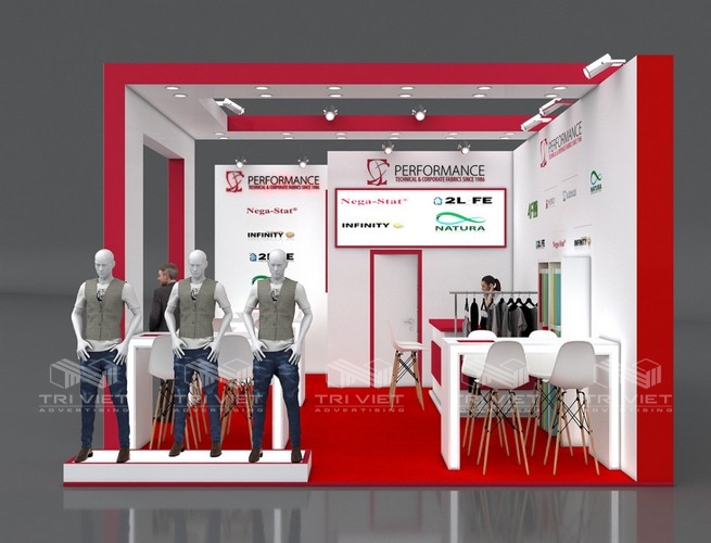 thi công booth quảng cáo sản phẩm