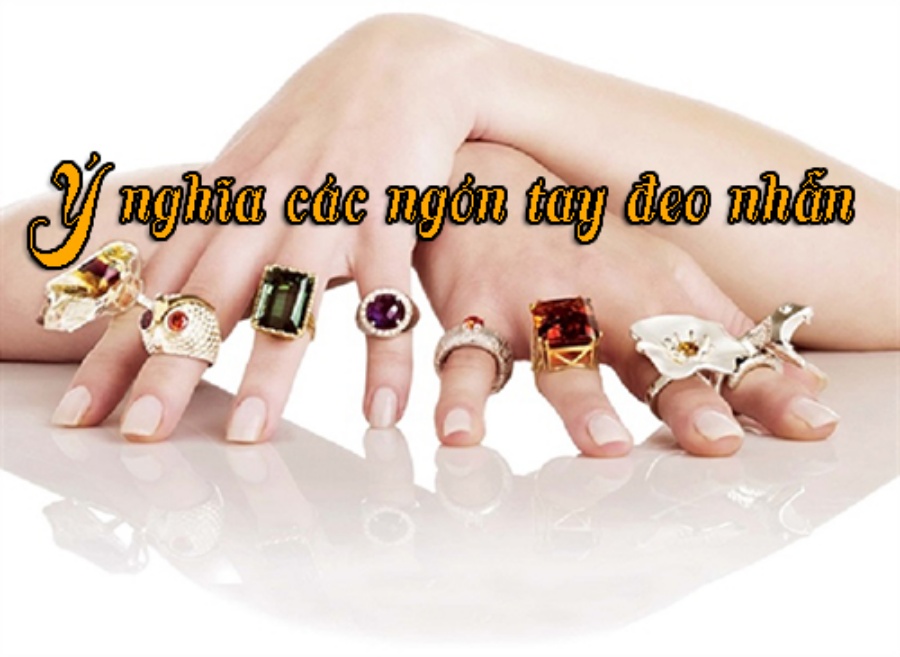 cách đeo nhẫn may mắn