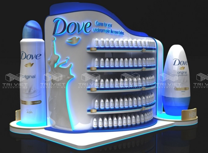 thiết kế booth quảng cáo đẹp