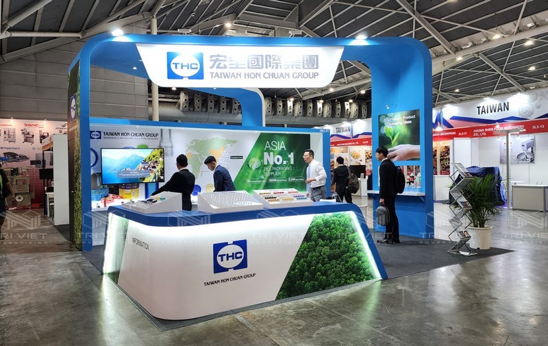 booth tại sự kiện