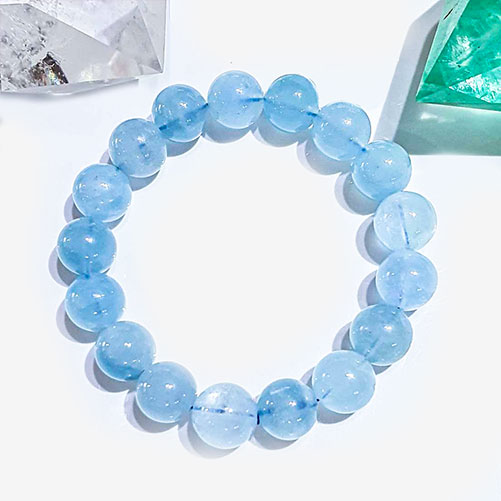 vòng tay đá aquamarine
