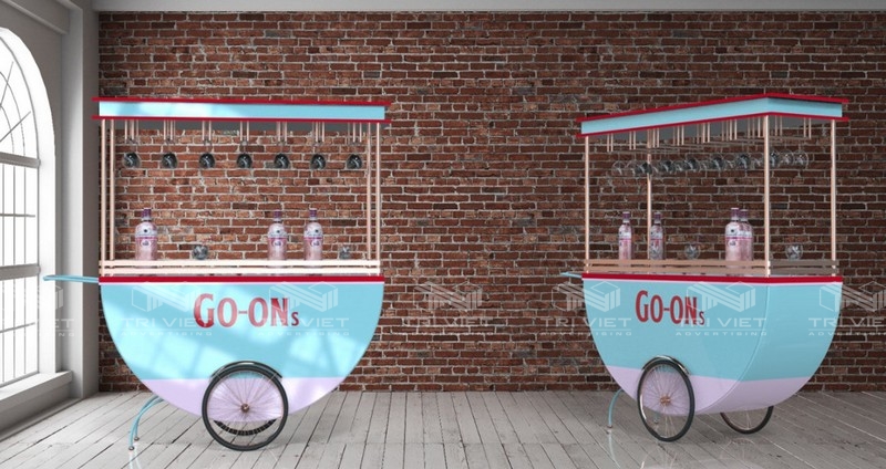 thiết kế booth quảng cáo