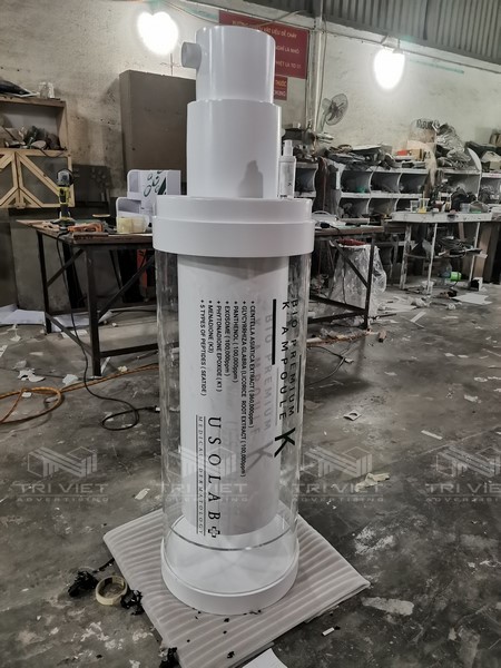 Booth mỹ phẩm cao cấp