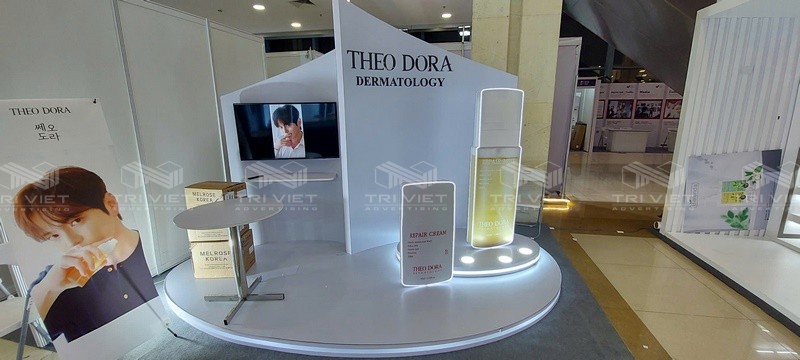 thi công booth quảng cáo kinh doanh