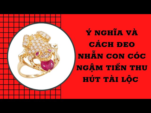 cách đeo nhẫn cóc phong thủy