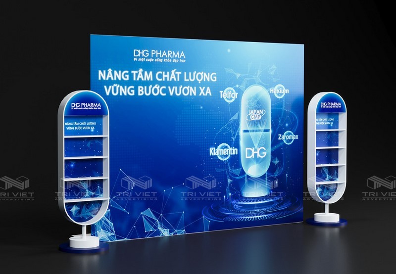booth trưng bày doanh nghiệp
