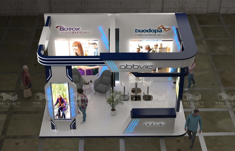 làm booth quảng cáo doanh nghiệp