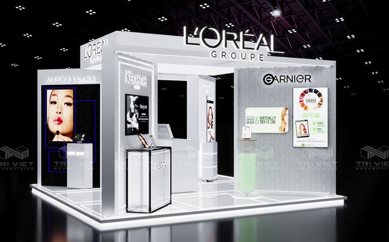 sản xuất booth sampling