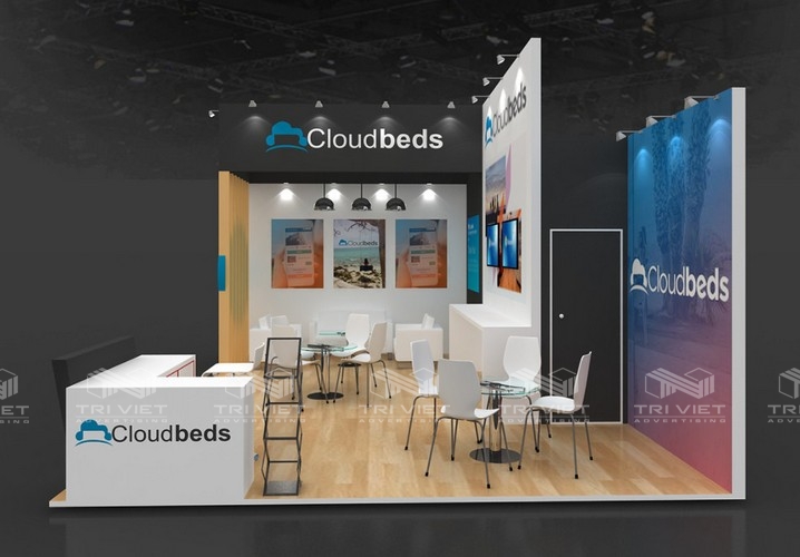 booth quảng cáo tại siêu thị