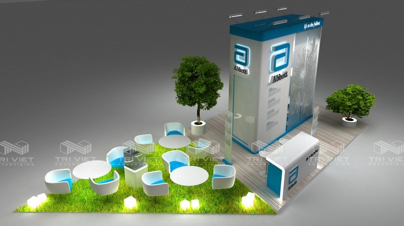 thi công booth quảng cáo sài gòn