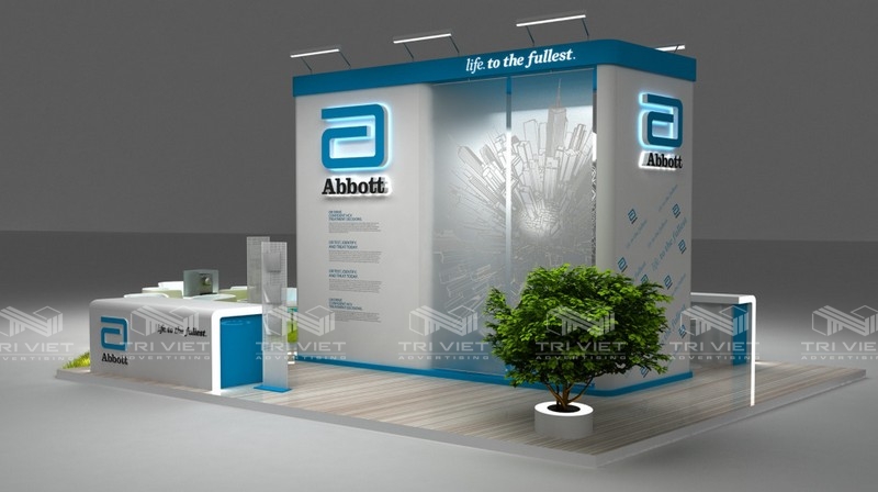 thi công booth quảng cáo rẻ nhất