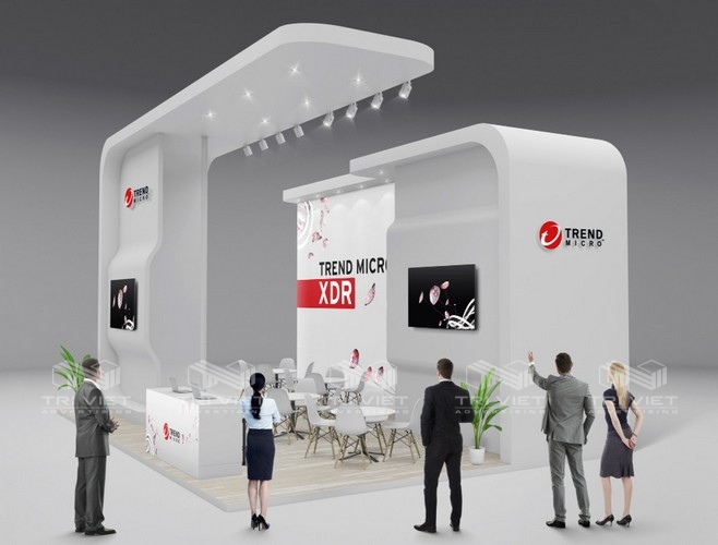 booth tại sự kiện