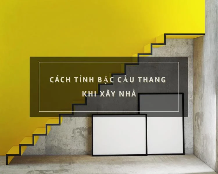 xây nhà cầu thang hướng ra cửa