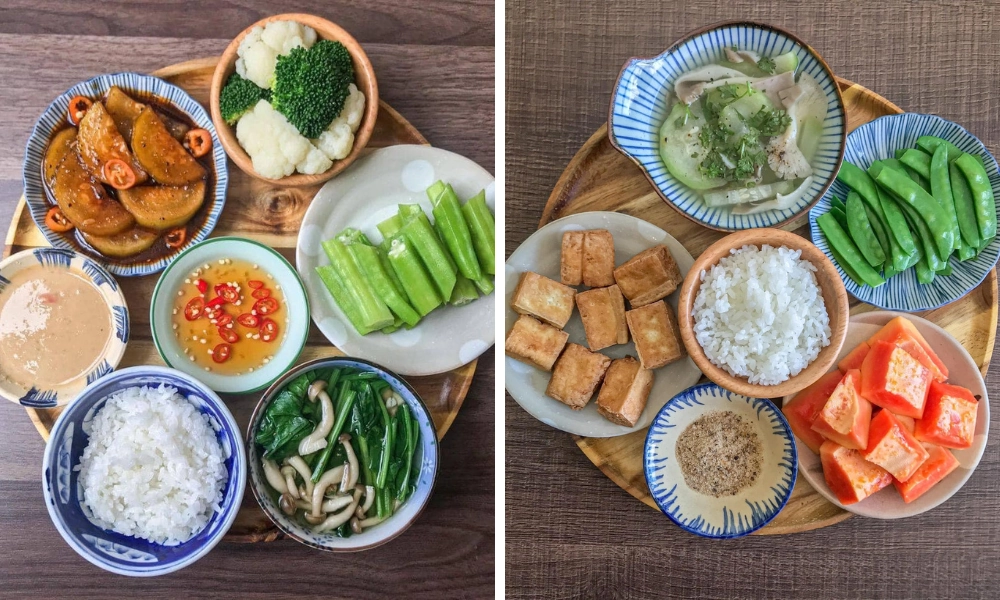 các mon chay dễ làm