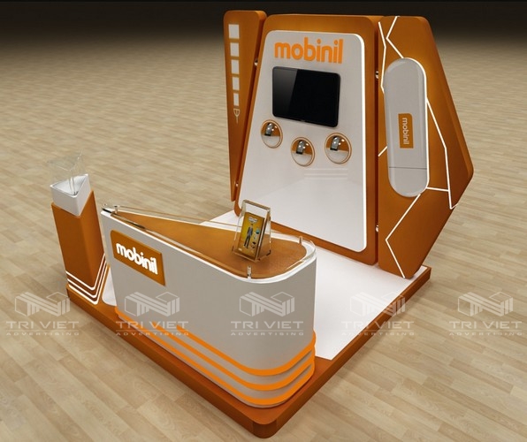thi công booth quảng cáo giá rẻ