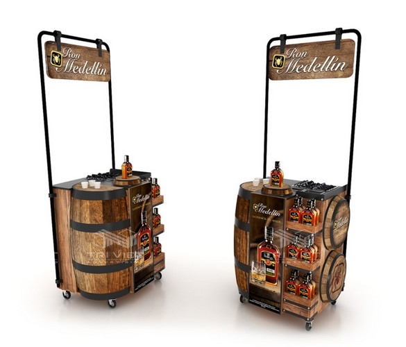 sản xuất booth sampling tphcm