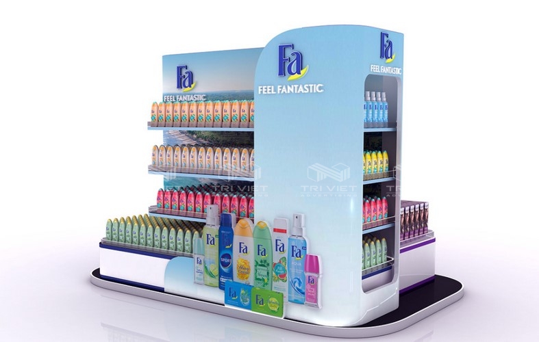 thiết kế booth bán hàng